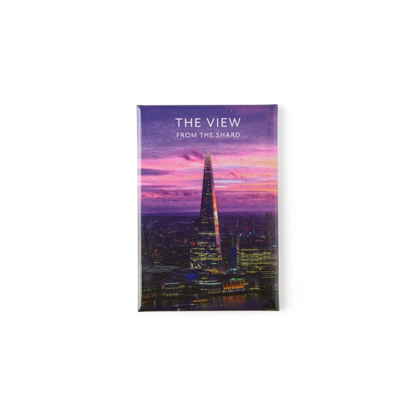The View from The Shard Oblong Magnet