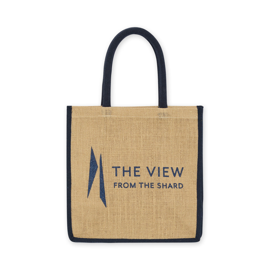 The View from The Shard Jute Bag
