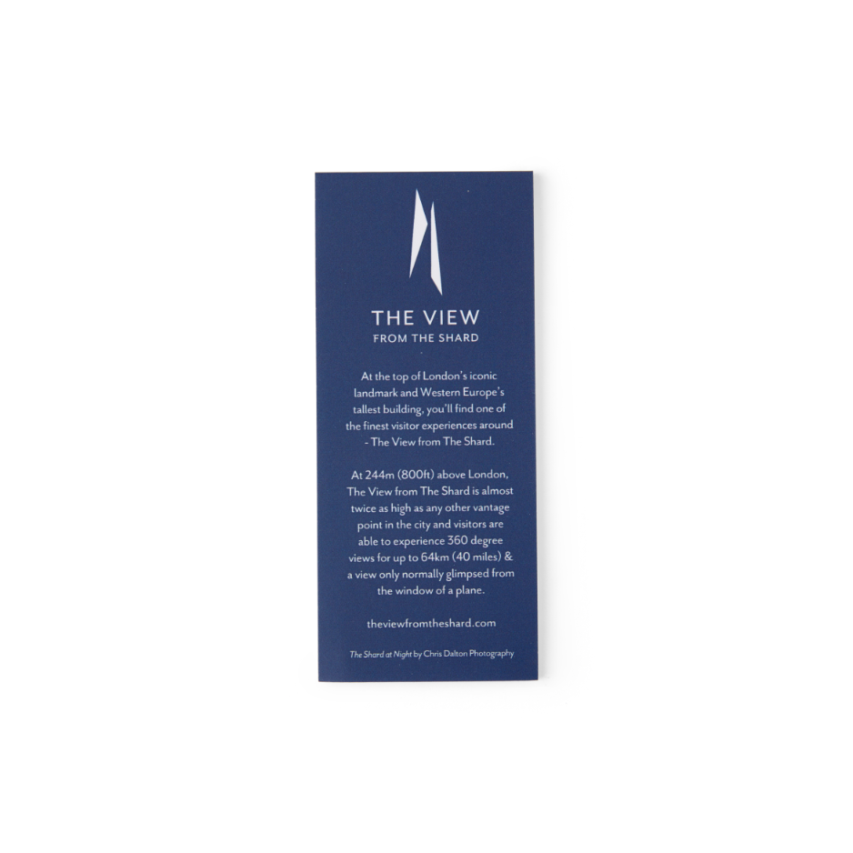 Shard Night Magnet Bookmark