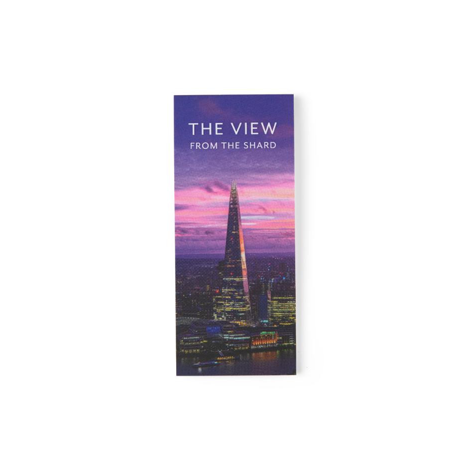 Shard Sunset Magnet Bookmark