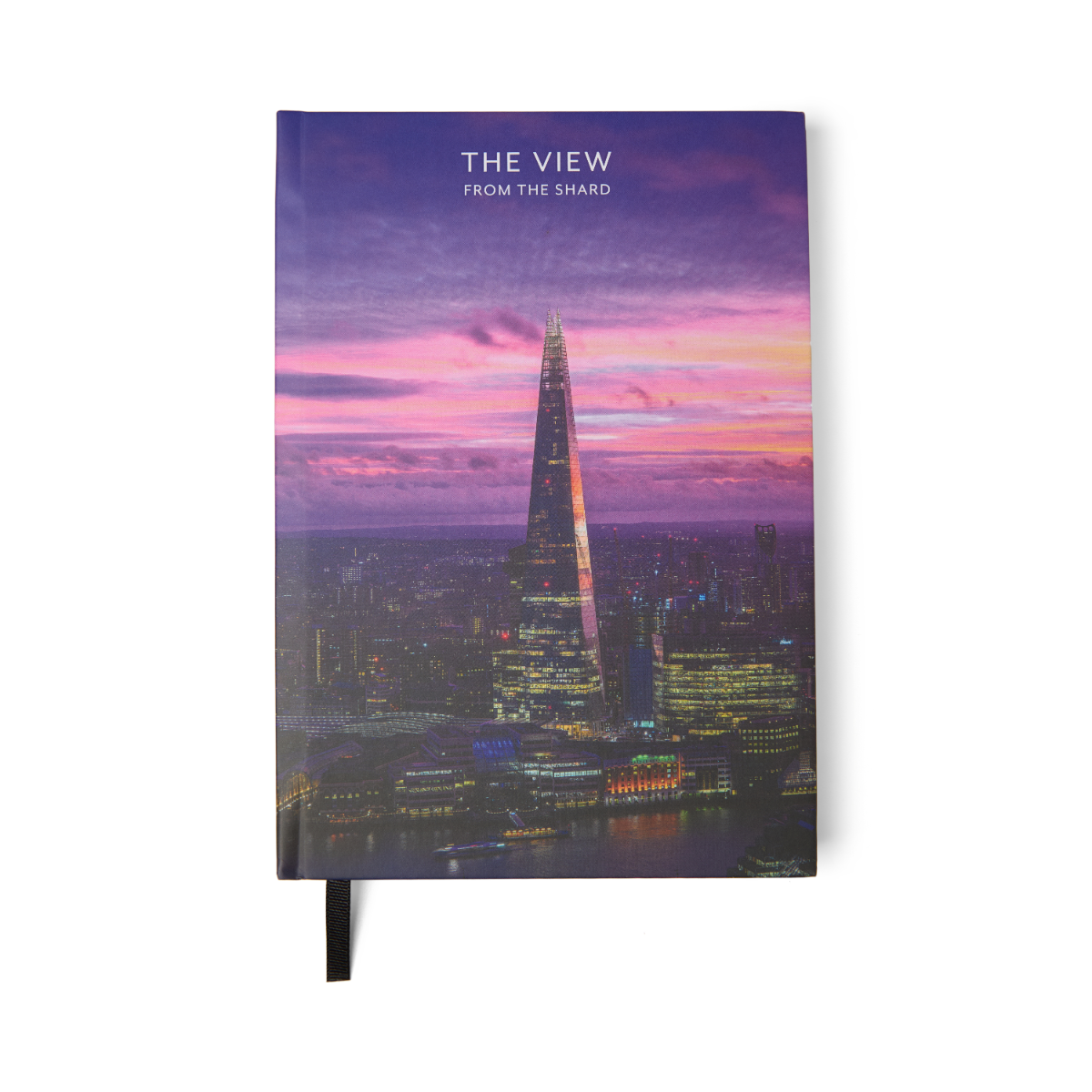 The View from The Shard Sunset Hardback Notebook