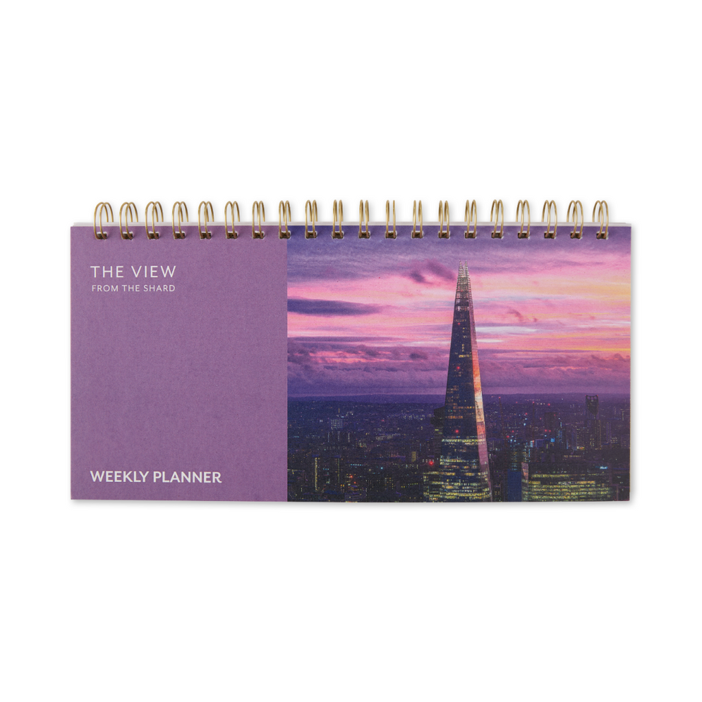 The View from The Shard Sunset Skyline Planner