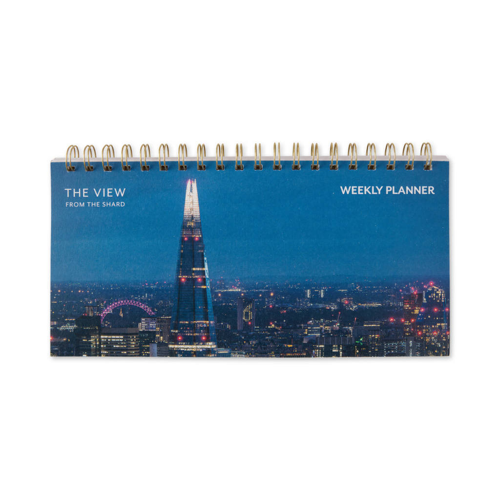 The View from The Shard Night Skyline Planner